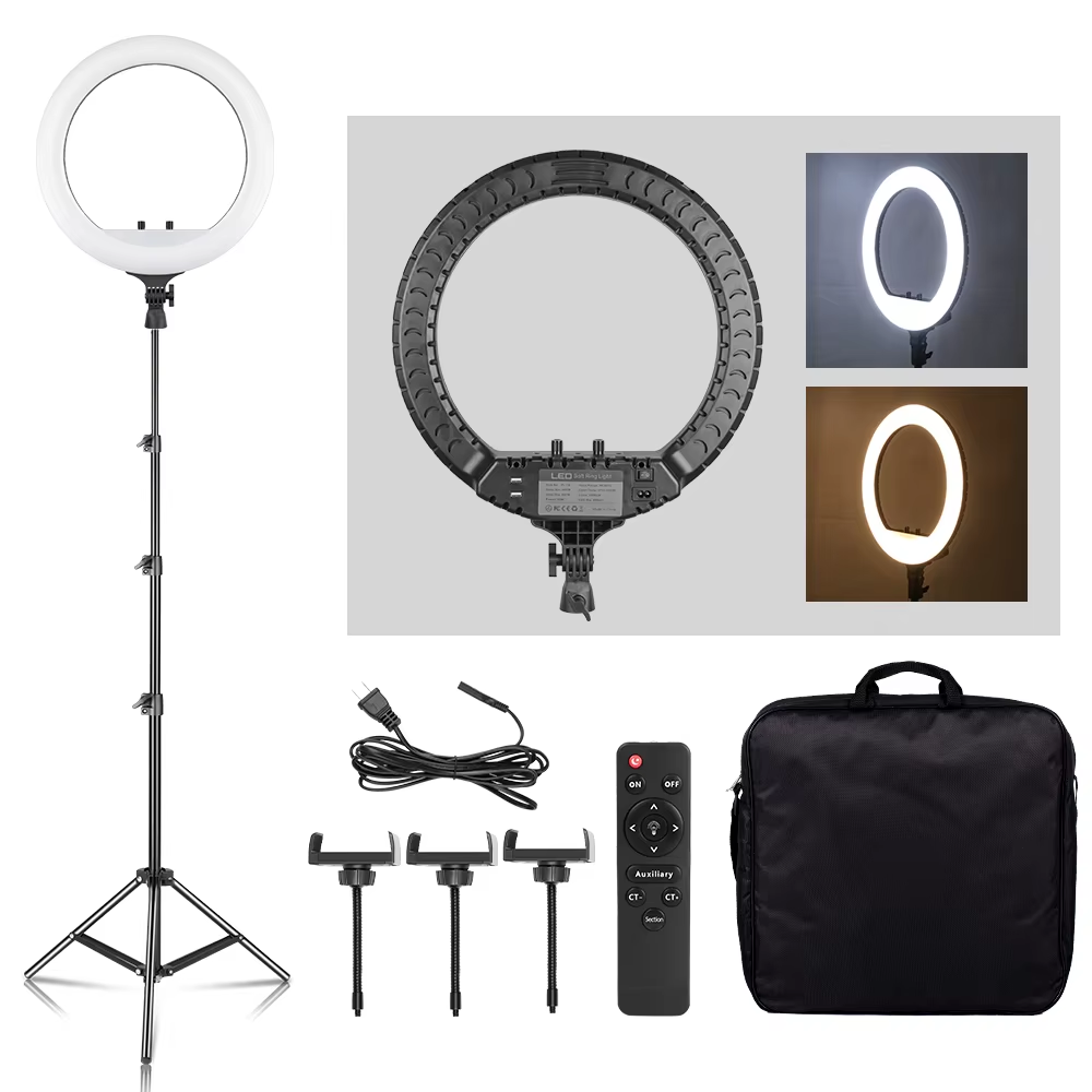 Photography Lighting Circle - Кольцевой светильник SH, 18-дюймовая светодиодсветодиодный лампа