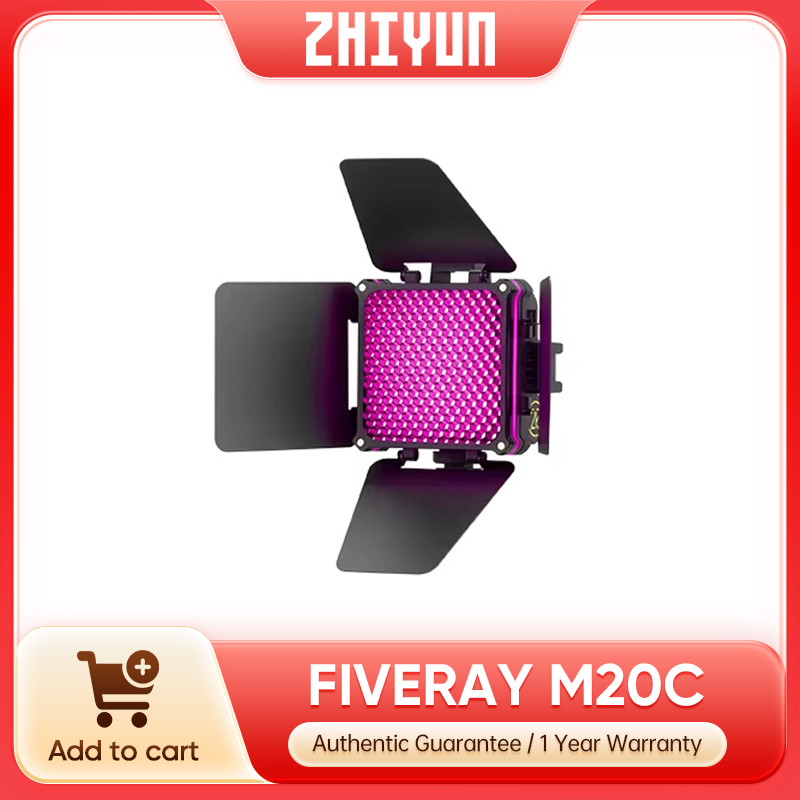 Photography Lighting Styles - Светодиодный видеосвет ZHIYUN FIVERAY M20C RGB