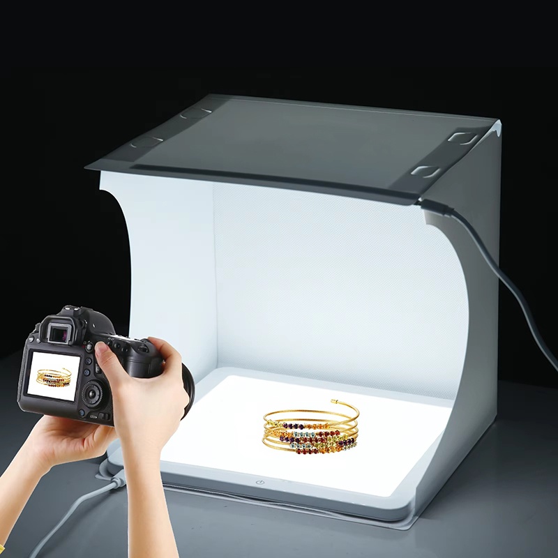Photography Lighting Styles - Портативная фотостудия 20 см, складная, со