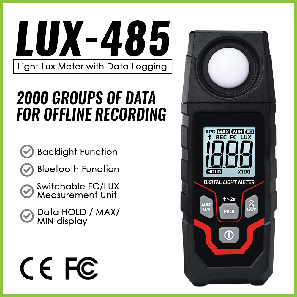 Photography Lighting Equipment - Цифровой люксметр Bluetooth с приложением, 200000