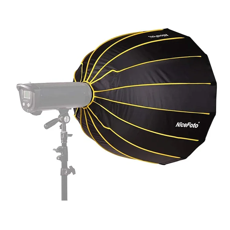Parabolic Umbrella Deep - Софтбокс-зонт NiceFoto LED 35 дюймов/90 см,