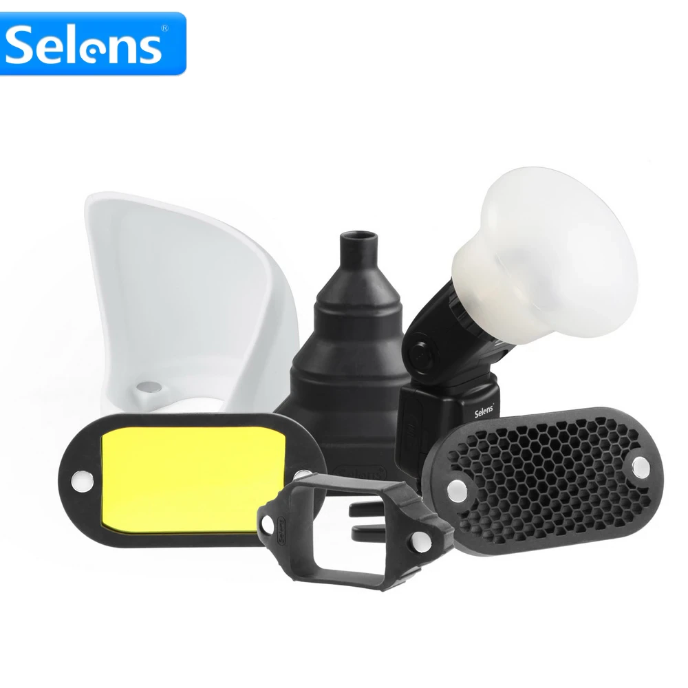 Snoot Flash Modifier - Selens верхняя вспышка магнитные аксессуары 7