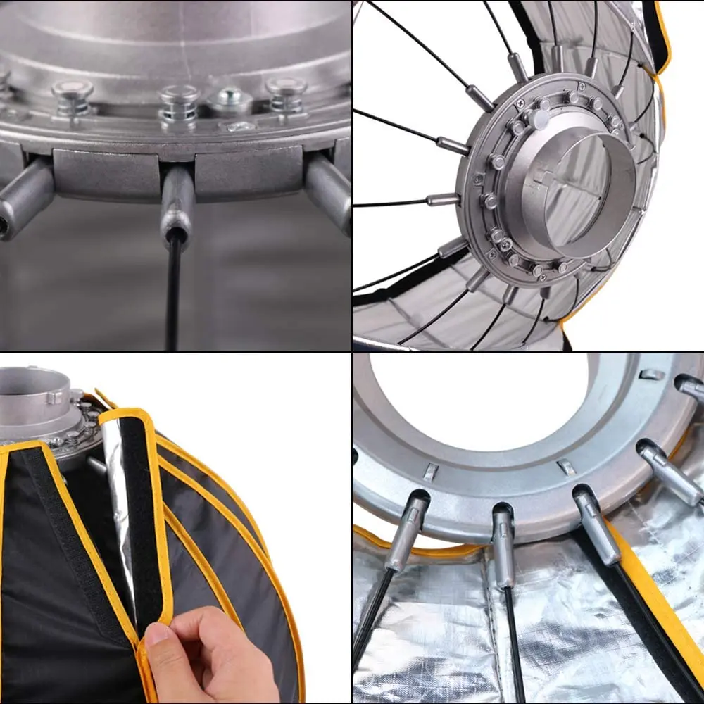 Parabolic Umbrella Deep - Светодиодный софтбокс для быстрой настройки 35