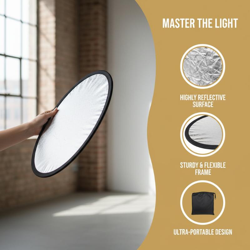Photography Lighting Outdoor - 5 в 1 круглый складной светоотражатель