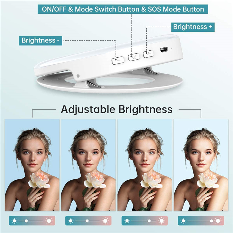 Портативный светодиодный кольц – обзор и цена Photography Lighting Circle