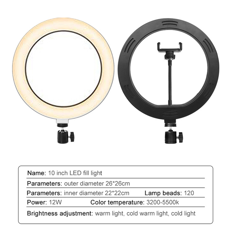 Кольцевой светодиодный светиль – обзор и цена Photography Lighting Circle
