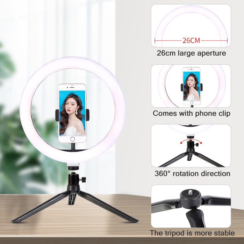 26 см 10-дюймовый светодиодный – обзор и цена Photography Lighting Circle