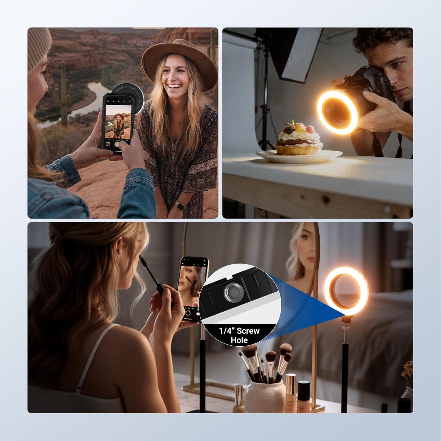 Кольцевая лампа NEEWER Basics  – обзор и цена Photography Lighting Circle