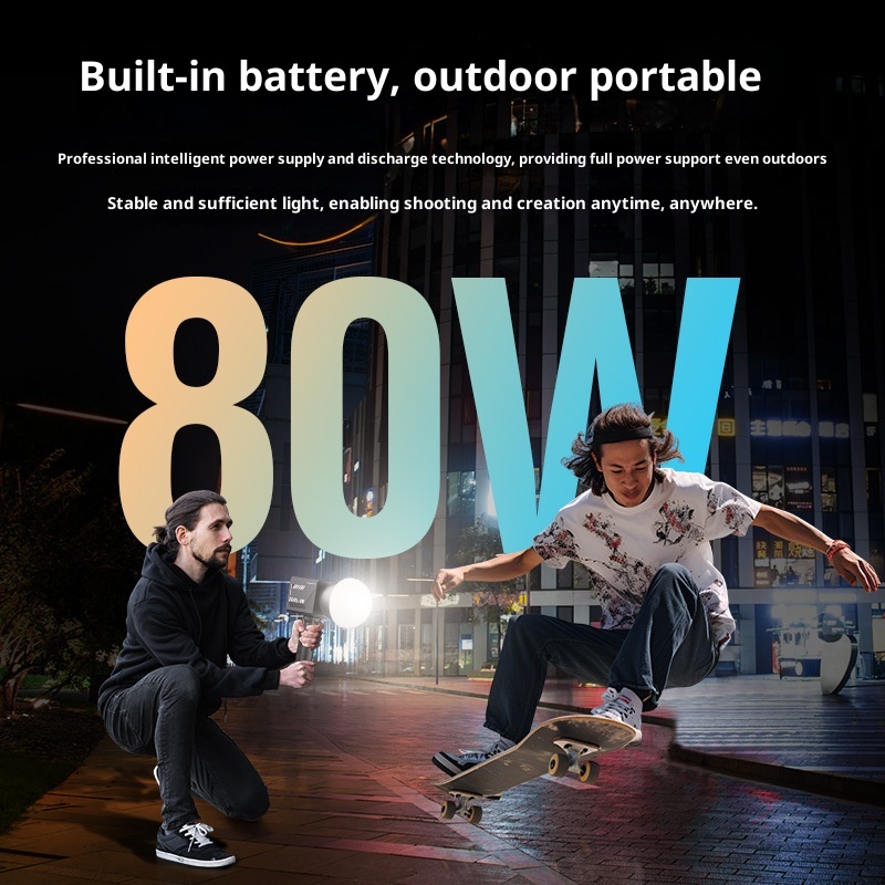 ZGRL80 80 Вт COB светодиодный  – обзор и цена Photography Lighting Outdoor