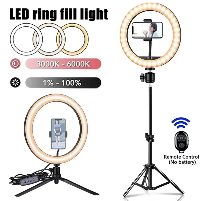 Светодиодное кольцо для селфи, – обзор и цена Photography Lighting Circle