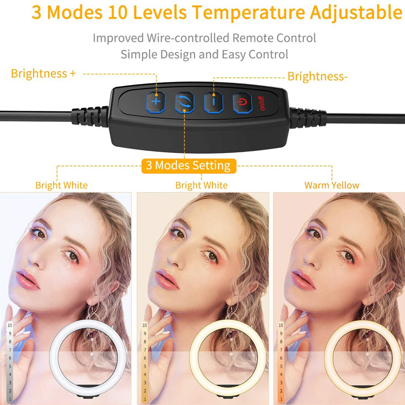 Светодиодное кольцо для селфи, – обзор и цена Photography Lighting Circle