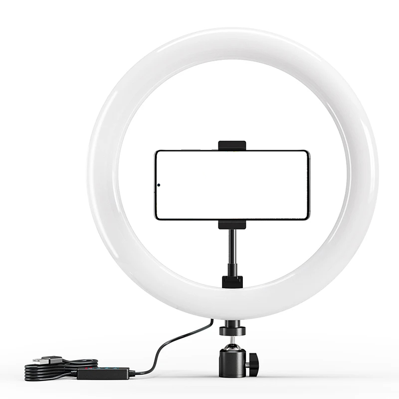 10-дюймовый светодиодный кольц – обзор и цена Photography Lighting Circle