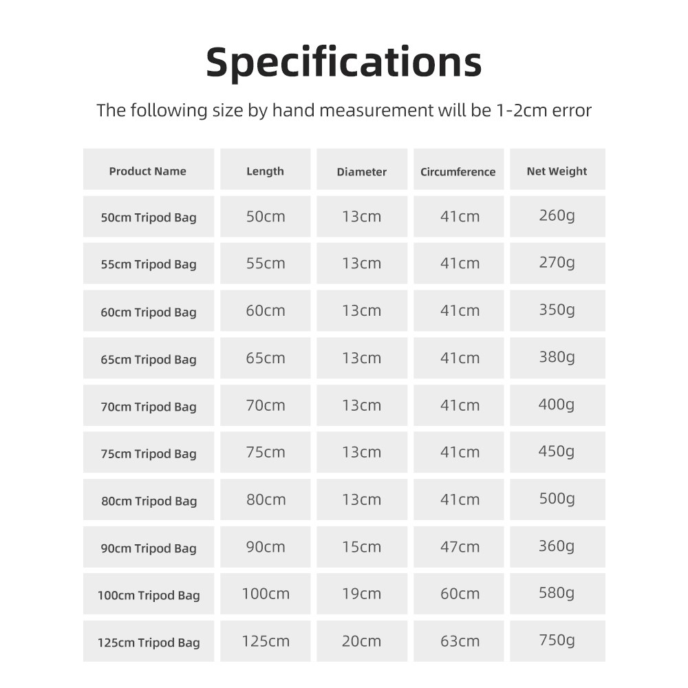 55/60/65/70/75/80/100/125 см м – обзор и цена Photography Lighting Equipment