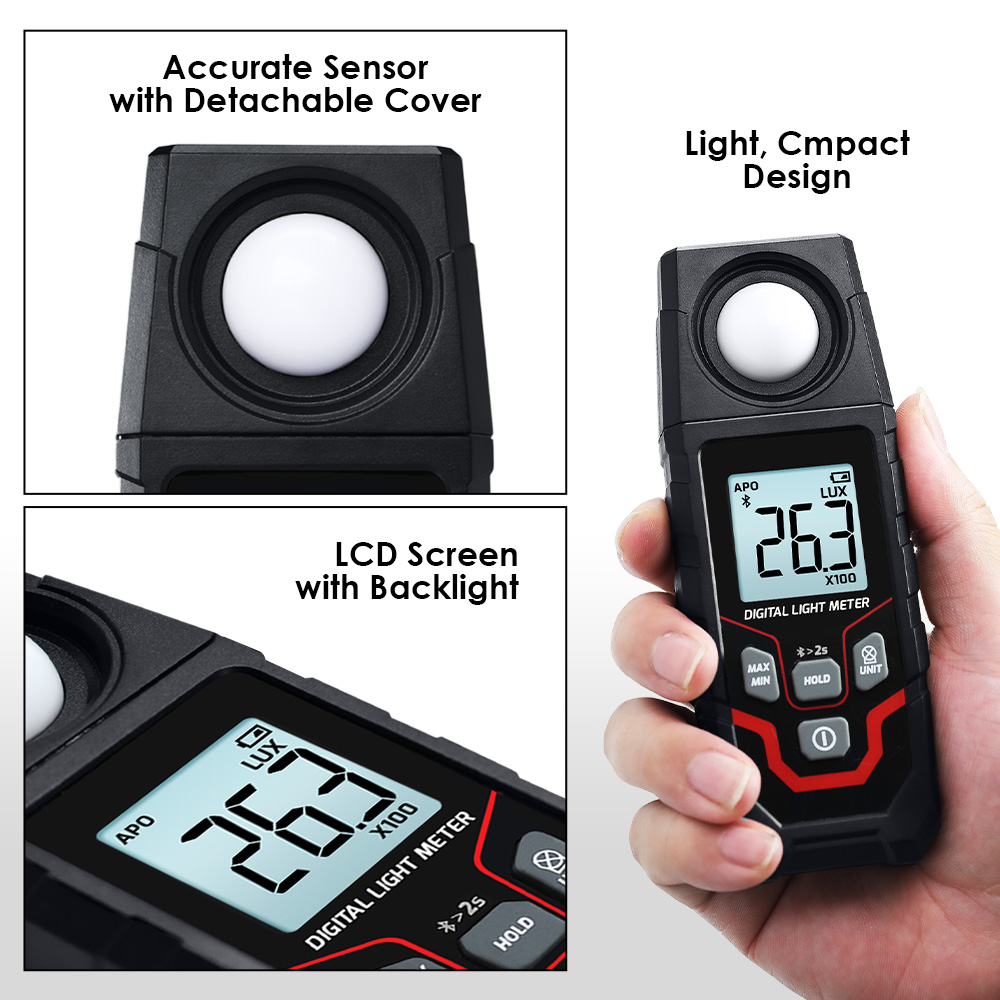Цифровой люксметр Bluetooth с  – обзор и цена Photography Lighting Equipment