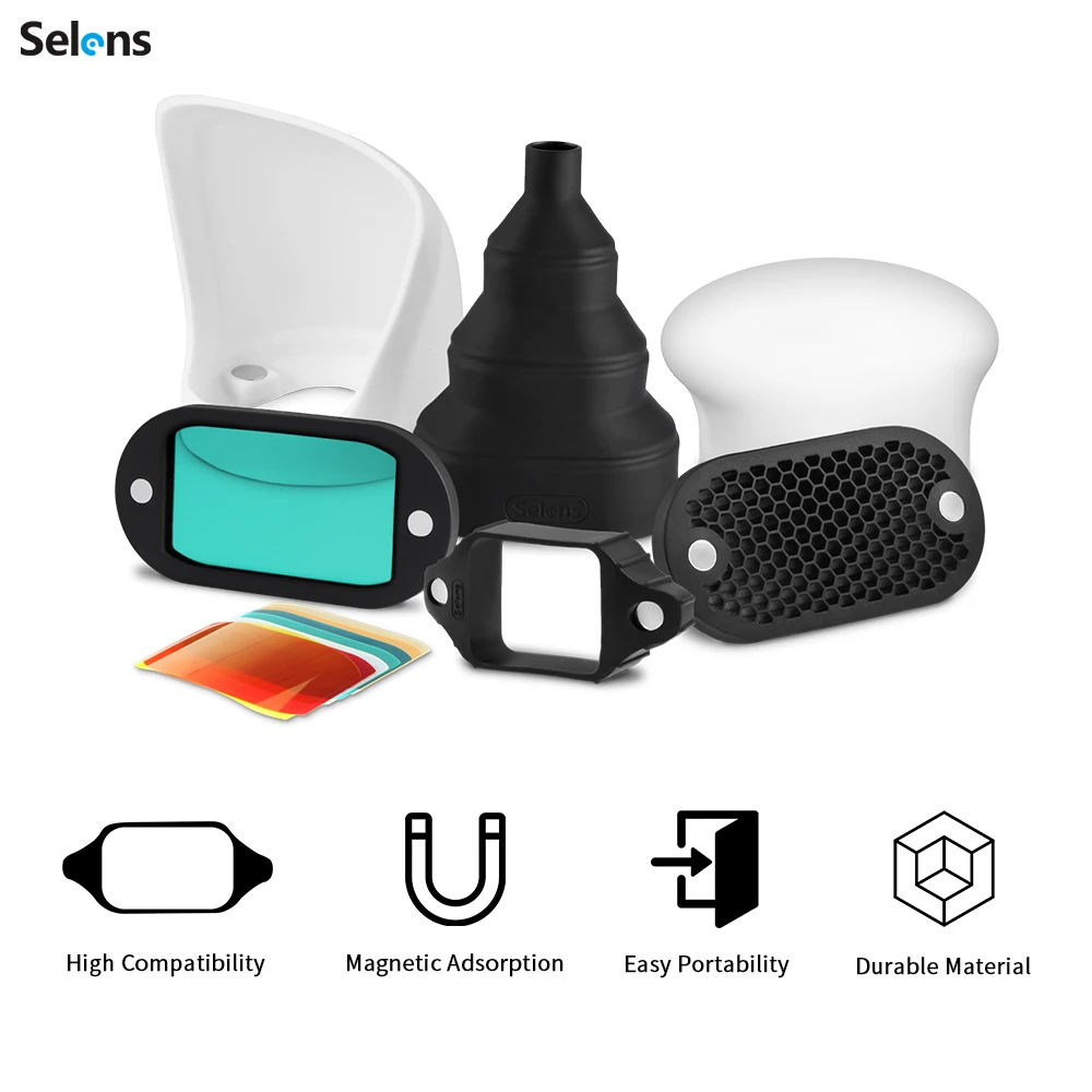 Selens верхняя вспышка магнитн – обзор и цена Snoot Flash Modifier