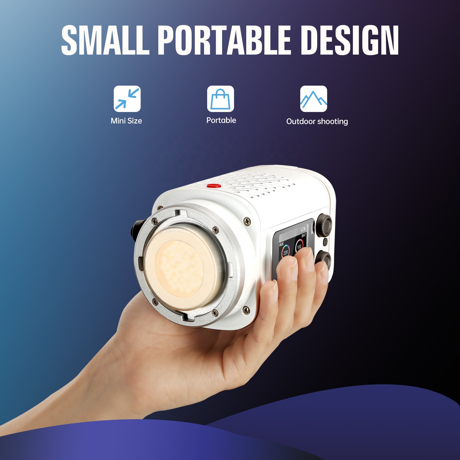 JINBEI EF-60BI 60 Вт Портативн – обзор и цена Good Lighting In Photography