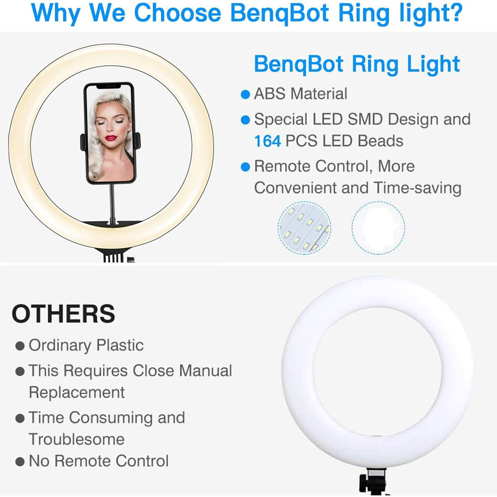 26 33 см видеолампа с регулиру – обзор и цена Photography Lighting Circle