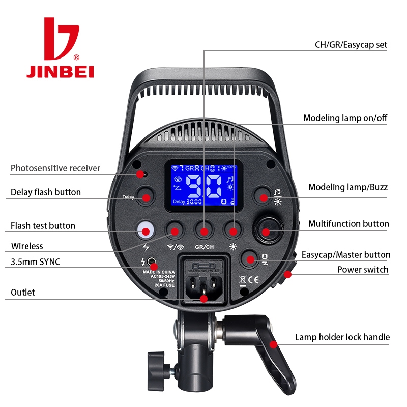 Фотосветильник JINBEI DPX-800I – обзор и цена Good Lighting In Photography